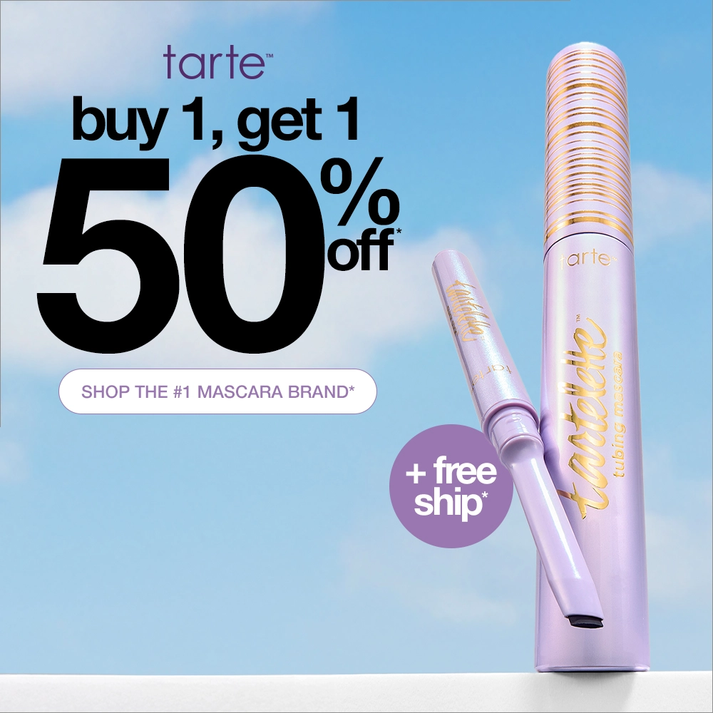 Tarte Cosmetics：限时大促！精选睫毛膏