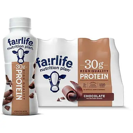Sam's Club：Fairlife 巧克力蛋白奶昔12瓶