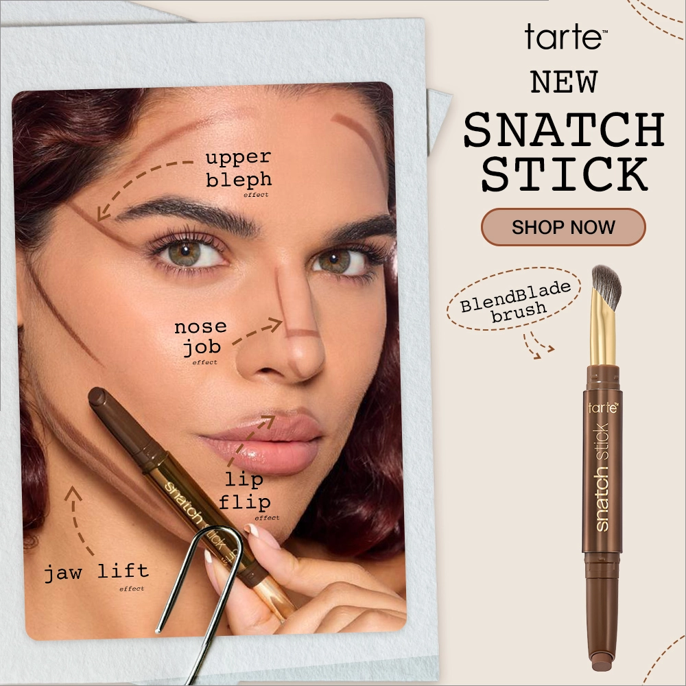 新品蹲补货！Tarte Cosmetics Snatch Stick 修容刷