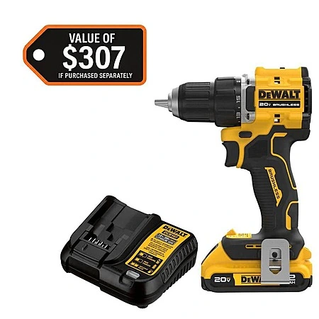 DeWALT Atomic 20V 电钻套装特惠