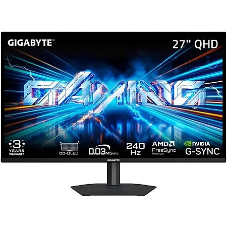 GIGABYTE 27英寸 2K 240Hz OLED显示器