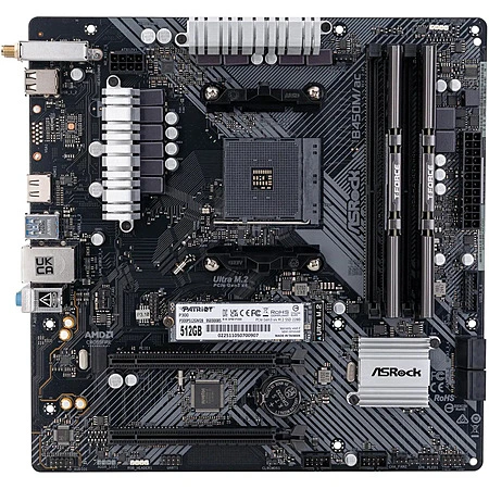 ASRock B450M/AC 主板套装好价