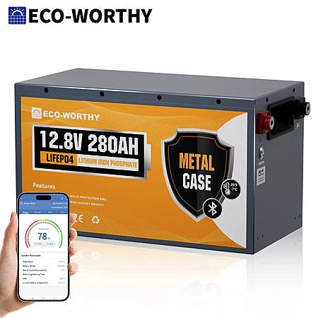 ECOWORTHY 12V 280Ah 应急电源特惠
