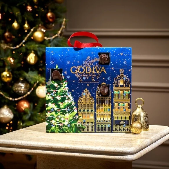 Godiva 歌帝梵美国官网：购买新款圣诞倒数日历送好礼