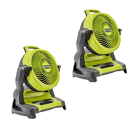 RYOBI 18V 无绳桶顶雾化风扇