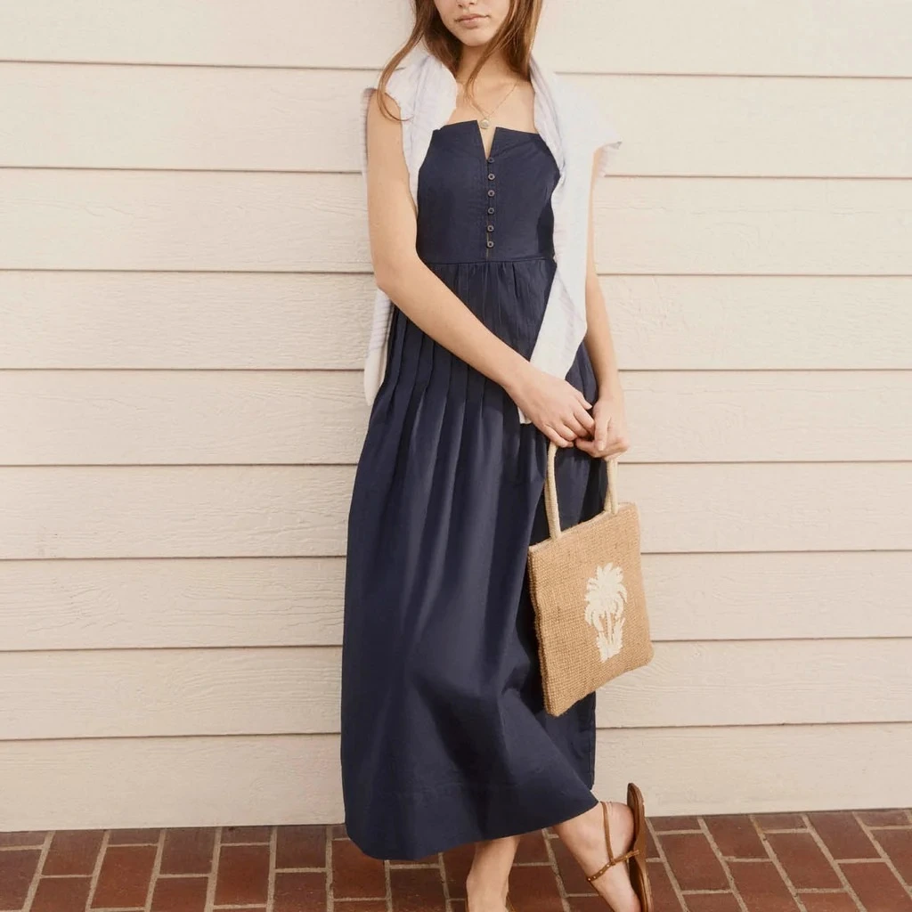Splendid：柔软松弛美式衣橱折扣区上新！Poplin 连衣裙$79、针织开衫$44