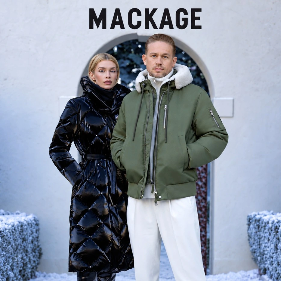 Rue La La：Mackage 秋冬服饰特惠！连帽羽绒夹克$200+