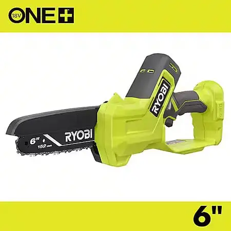 Ryobi One+ 18V迷你修枝链锯特惠