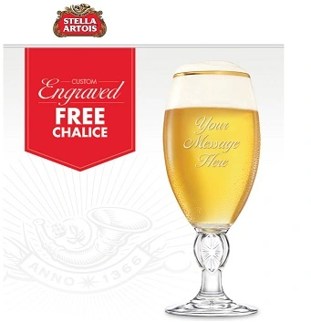 Free Custom Engraved Chalice 免费制作个性酒杯