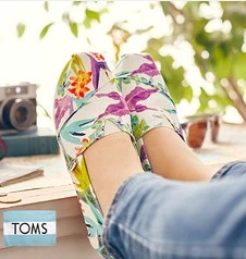  Zulily: TOMS 鞋履、墨镜等高达40% OFF