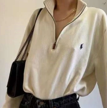 Polo Ralph Lauren Estate-Rib 1/4拉链 套头衫