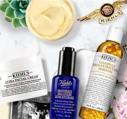 Kiehl's 科颜氏美网：护肤大促 入安白瓶、白泥面膜