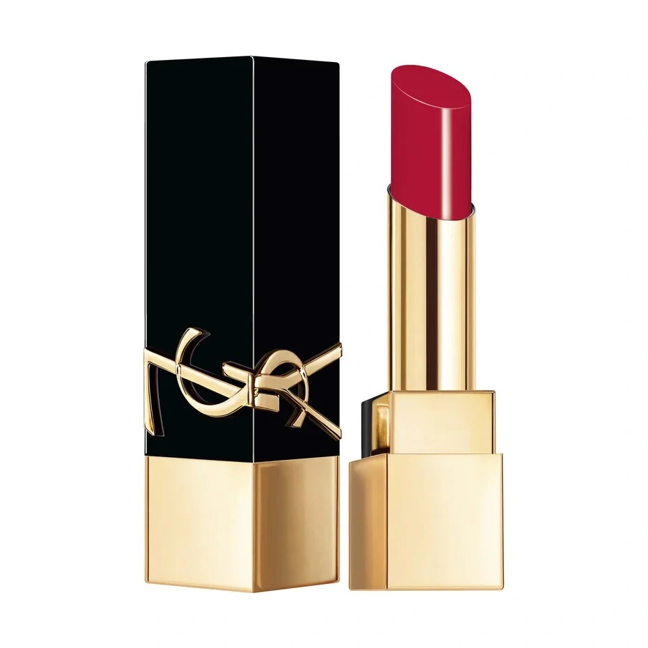 上新！YSL 圣罗兰 The Bold High Pigment 黑金浮雕方管口红