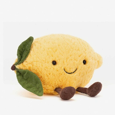 Jellycat Amuseable 柠檬玩偶 18厘米