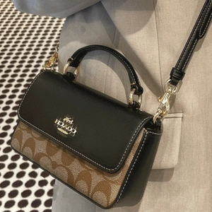 新低！COACH 蔻驰 新款Mini Josie 老花斜挎包 2色