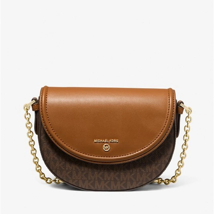 Michael Kors Jet Set Charm 老花马鞍包 双色