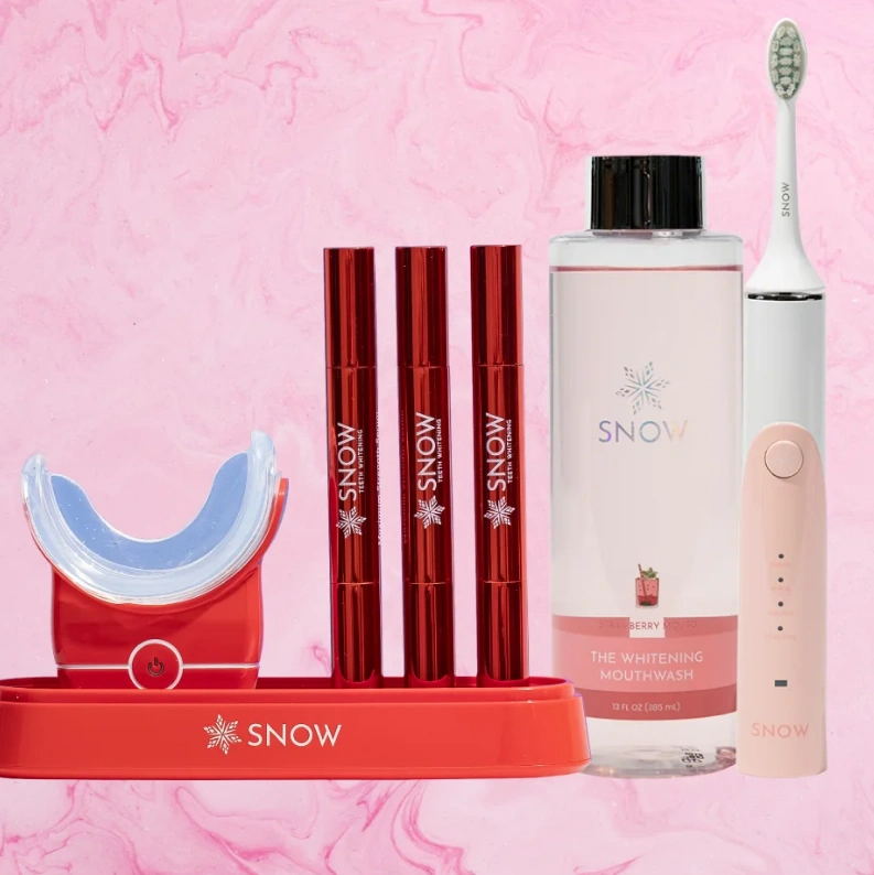 Snow：牙齿美白神器  情人节大促 好价收冷光美白仪套装