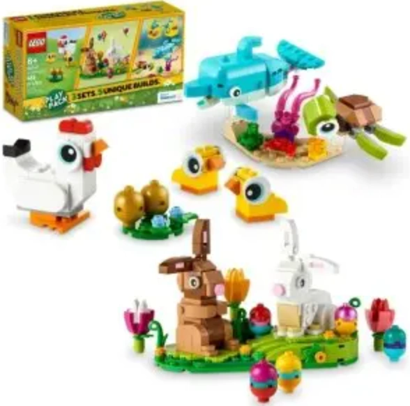 补货！LEGO 动物三合一套装 66747 复活节好礼