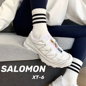 泫雅同款！SALOMON 萨洛蒙 XT-6 冰川白女款运动鞋