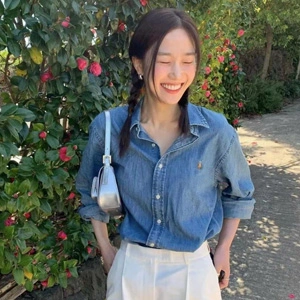 POLO RALPH LAUREN 拉夫劳伦 大童款牛仔衬衣