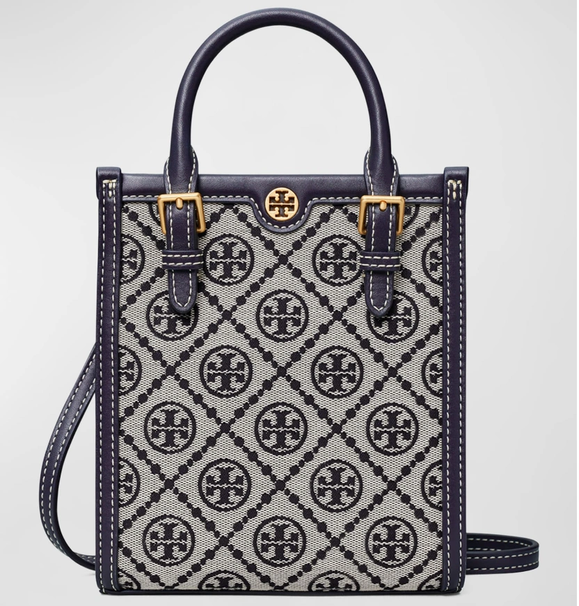 Tory Burch 汤丽柏琦 mini T MONOGRAM 老花迷你琴谱包