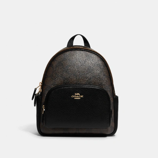 Coach 蔻驰 Mini Court 老花双肩包