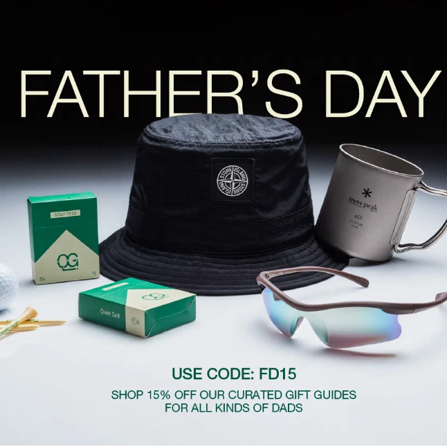 HBX 美站：精选父亲节送礼专区