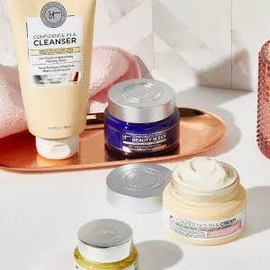 IT Cosmetics：自信系列护肤专区热卖 必入自信晚霜、洁面