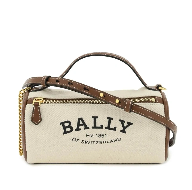 近期好价！Bally CALYN 帆布圆筒包
