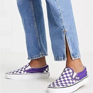 Vans 范斯 slip-on 一脚蹬女款棋盘格帆布鞋