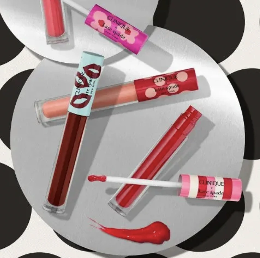 新品快冲！Clinique x Kate Spade 联名唇釉