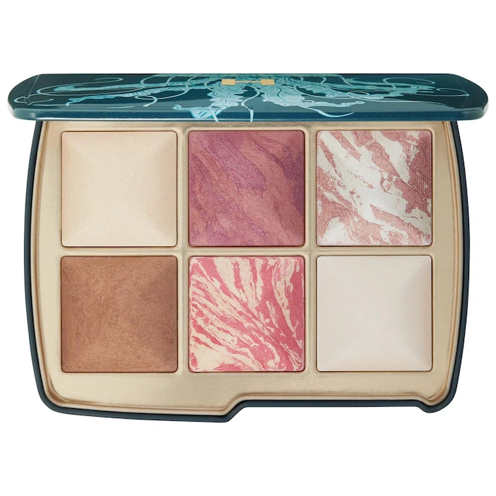 Hourglass 2023圣诞限定面部六色综合盘 水母/豹子/蛇