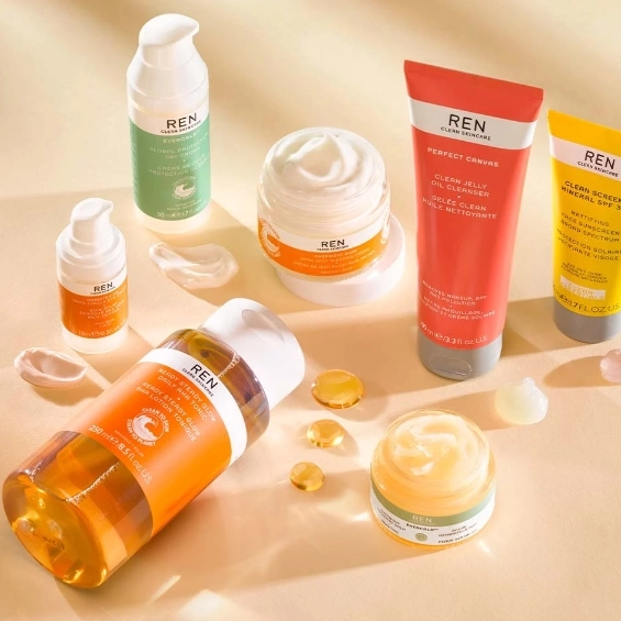 REN Skincare 美站：纯净护肤 $10入乙二醇乳酸焕彩焕肤面膜