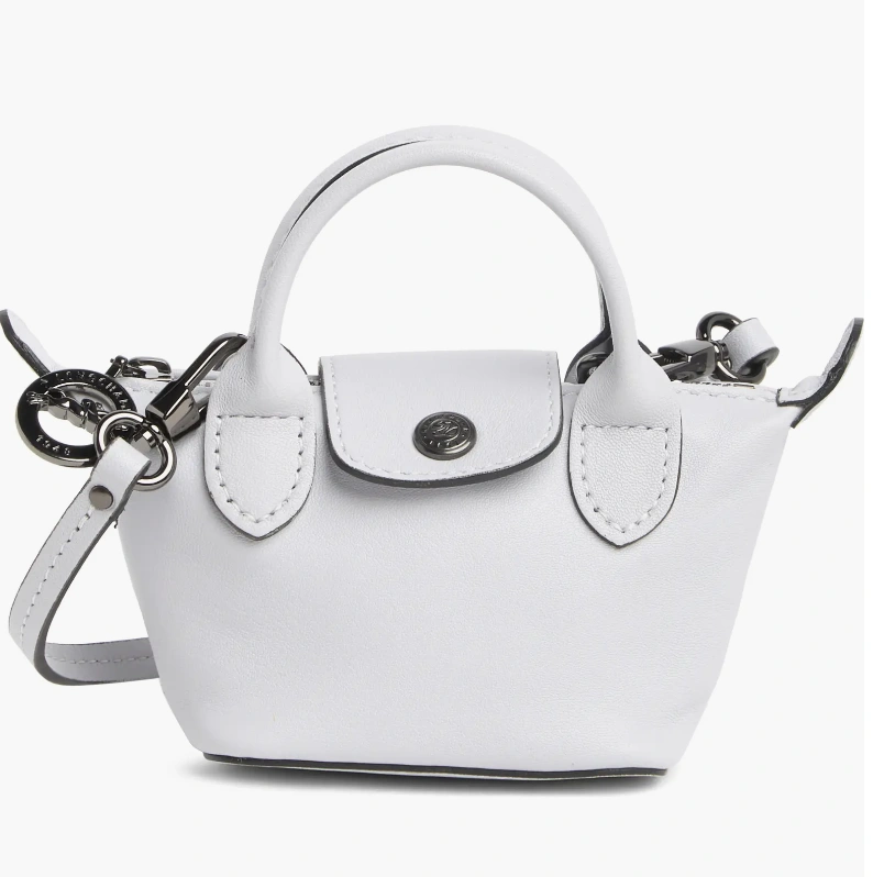 Longchamp 珑骧 Le Pliage Cuir Mini小羊皮饺子包
