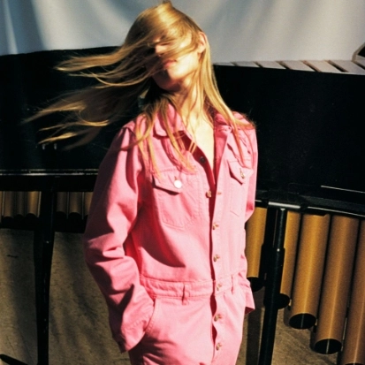 Olivela：GANNI 专区促销 粉色针织衫$240、连衣裙$137