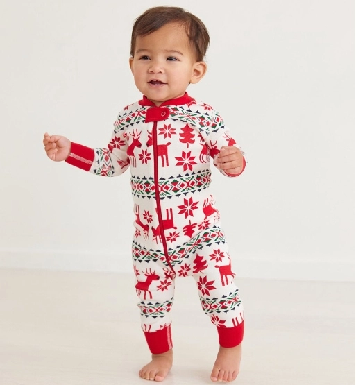 Hanna Andersson：儿童有机棉睡衣促销 圣诞款超有节日气氛