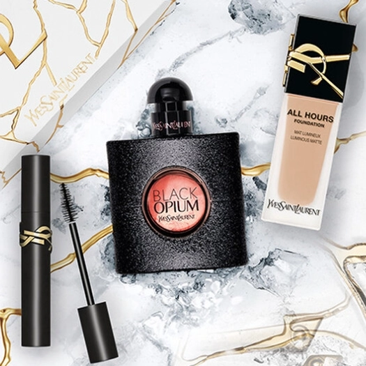 YSL 圣罗兰英国官网：精选满£75减£15 粉银管口红买送Q香