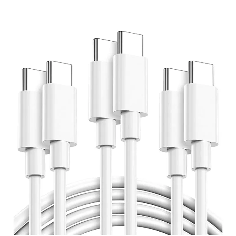 Apple USB C-C 数据线三支装仅售$5.98