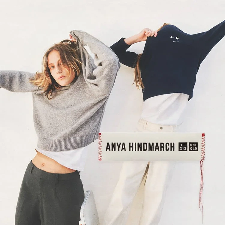 手慢无】Uniqlo x Anya Hindmarch 联名款发售单品$7.9起，热门冷帽只要