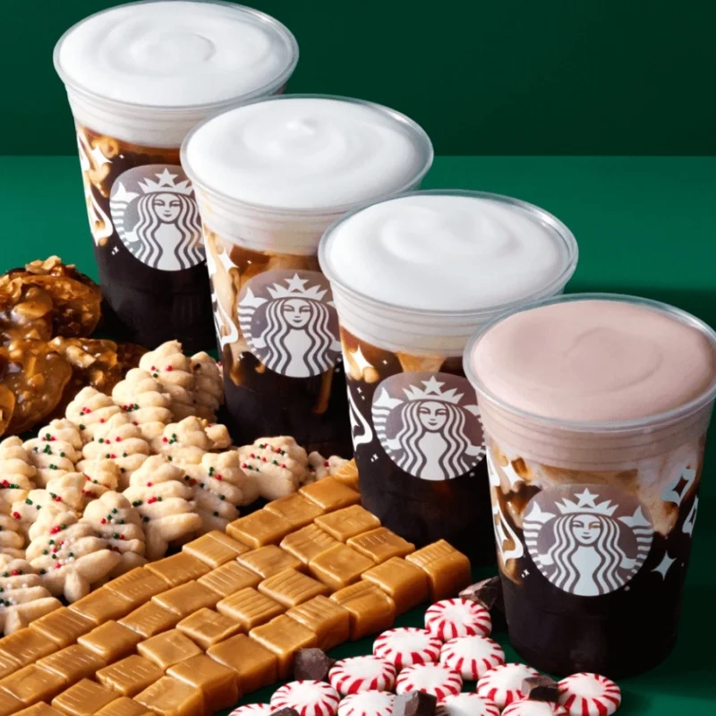 Starbucks：年末摇奖现已开始！奶盖又添四种新口味