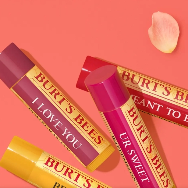 Burt's Bees：Valentine’s 情人节礼物上线 定制专属唇膏