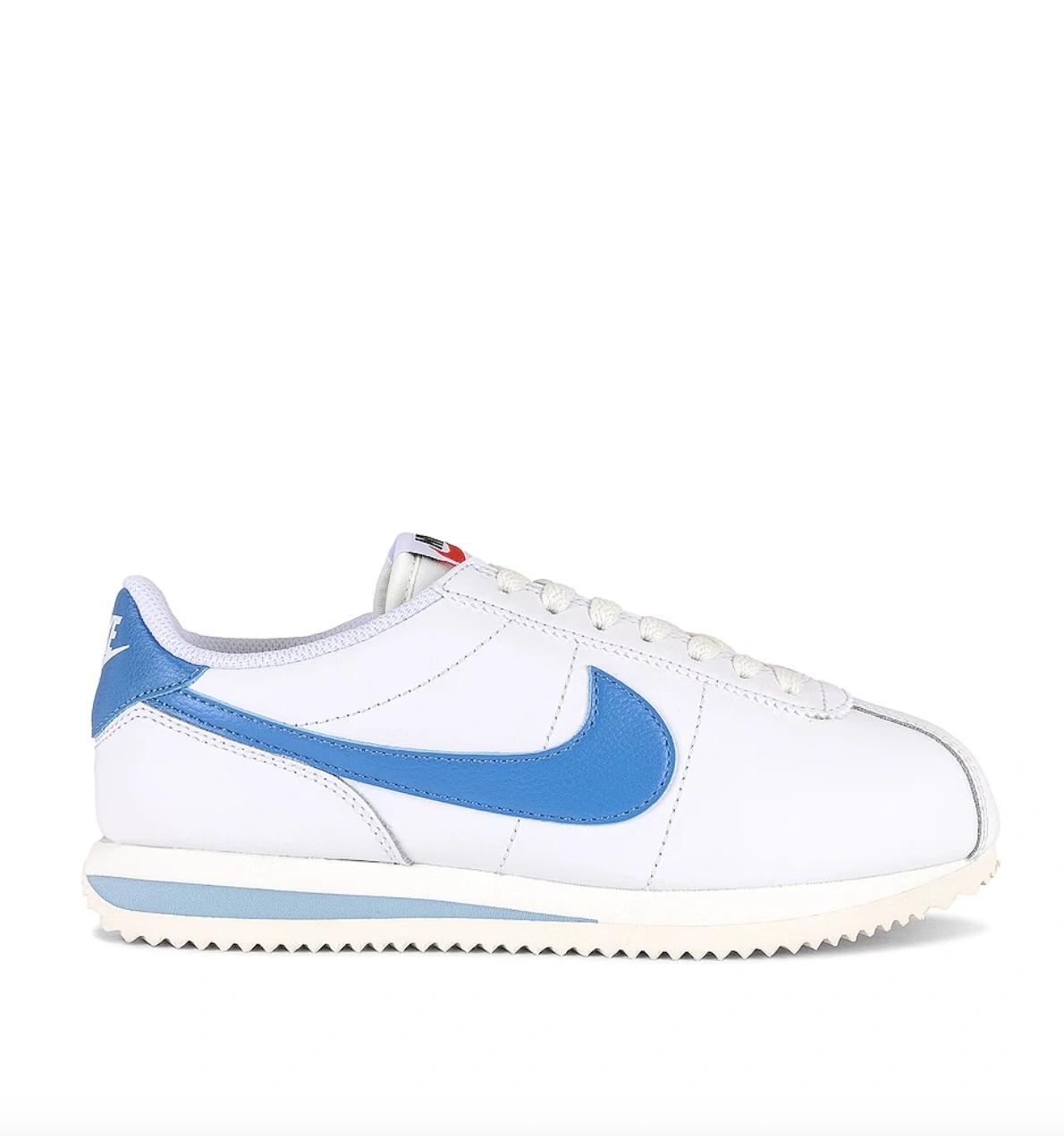 Nike 耐克 Cortez 蓝钩白色复古女款运动鞋