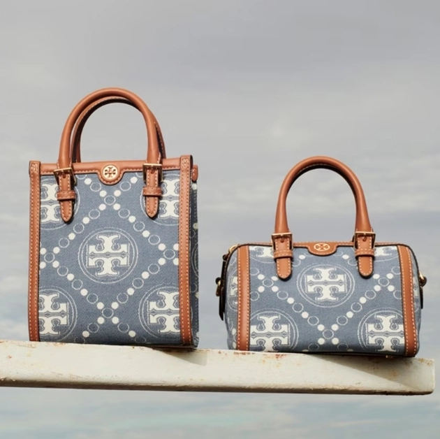 Tory burch US：T MONOGRAM DENIM 单宁提花专场