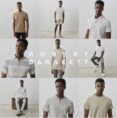 Robert Barakett：夏日男装促销 可以给家人安排上了 短袖衬衫$75