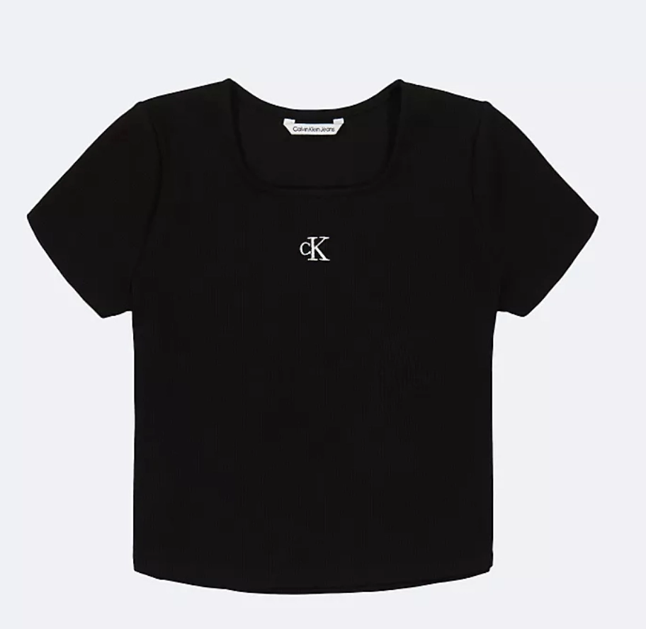 Jennie 同款！Calvin Klein 大童款Baby Tee6折$15.9-55HaitaoShop