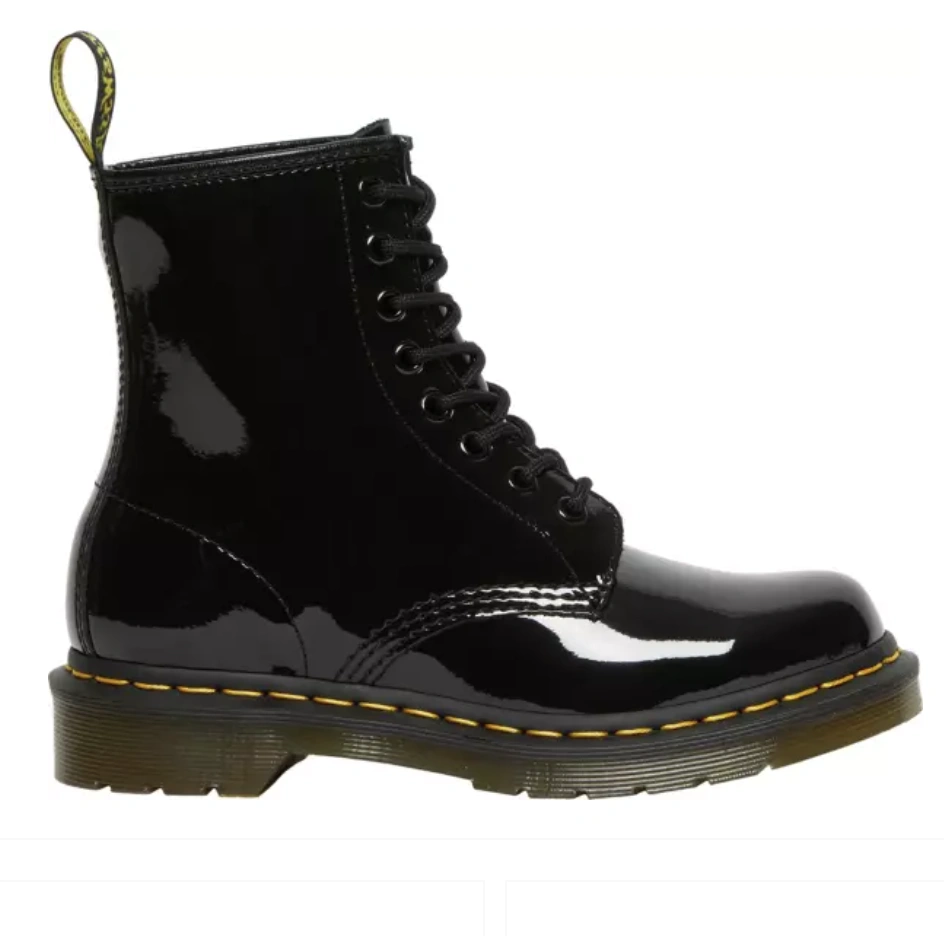 Dr.Martens 1460 经典8孔 女款漆皮马丁靴