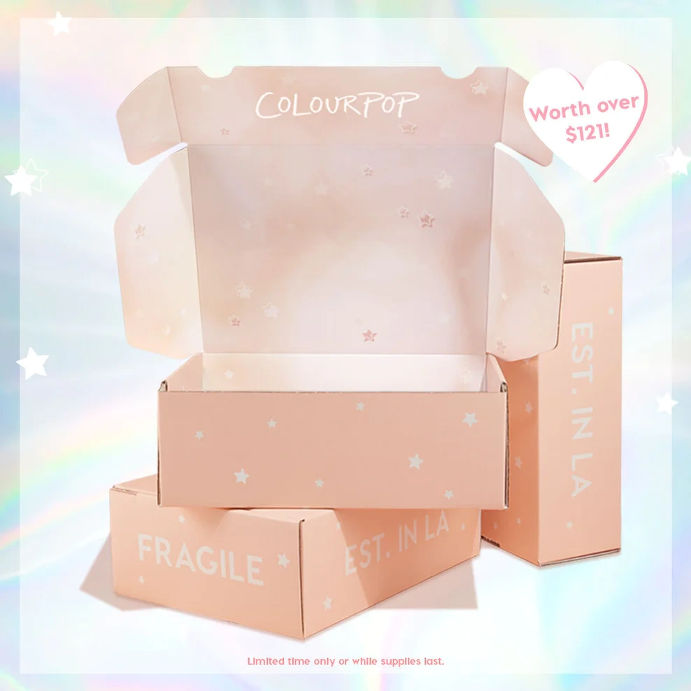 ColourPop 卡拉泡泡 flowers moves 神秘礼盒 价值$121