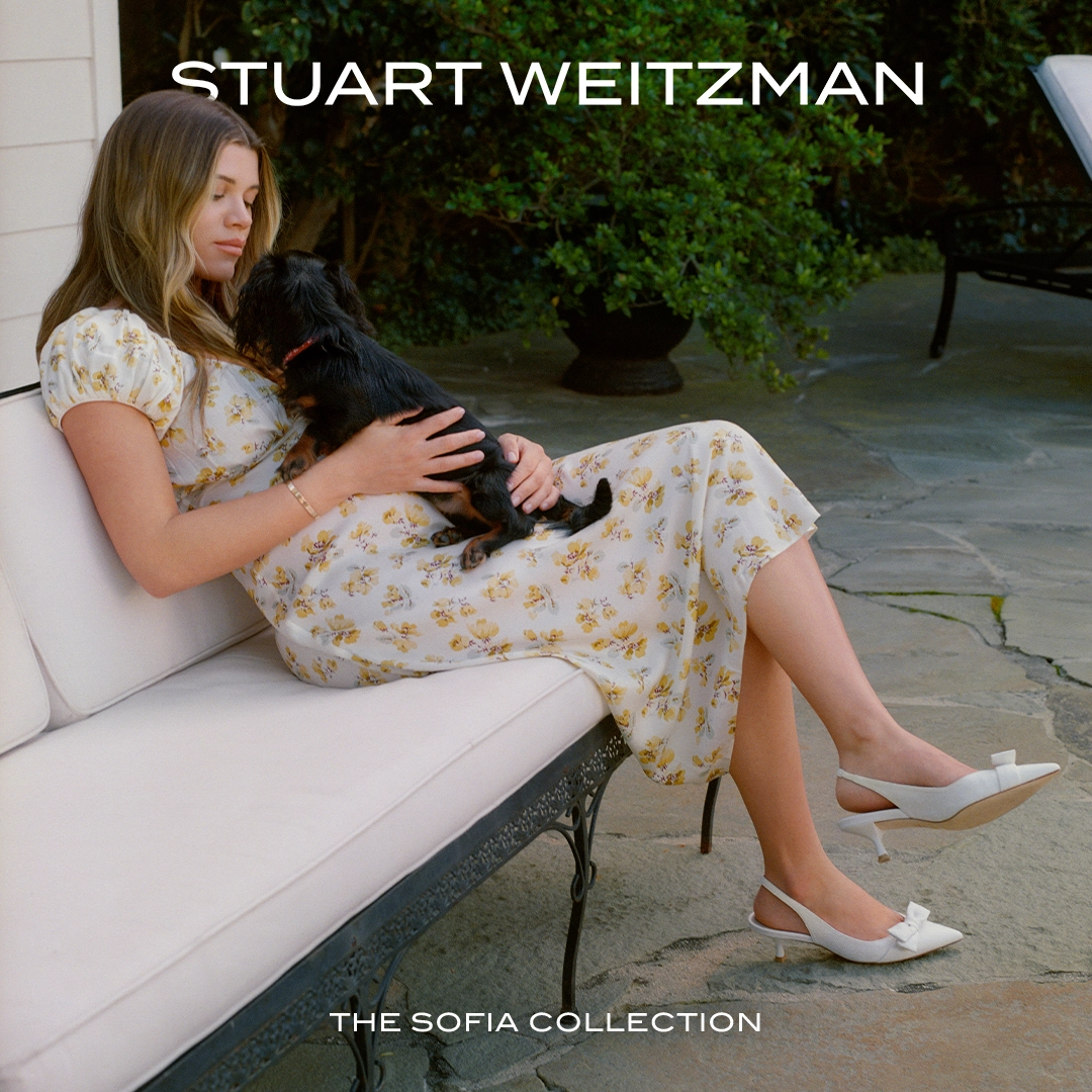 Stuart Weitzman Canada：Sofia Ritchie Grainge 合作新春系列