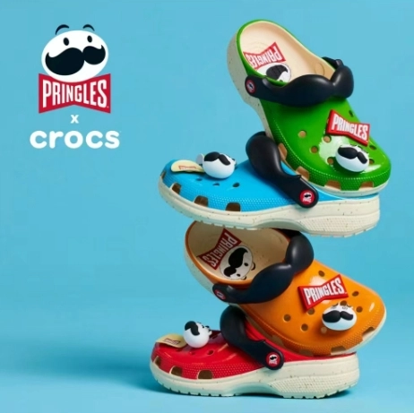 Crocs 美网：PRINGLES 品客薯片 X CROCS 卡洛驰联名款上架