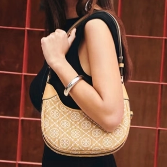 Tory burch US：老花系列重磅上新！托特包、半月包等
